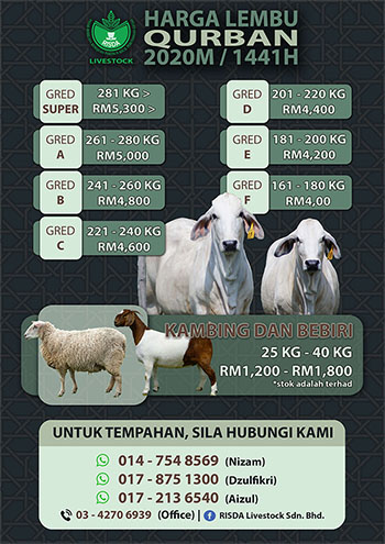 Aqiqah Qurban Risda Livestock